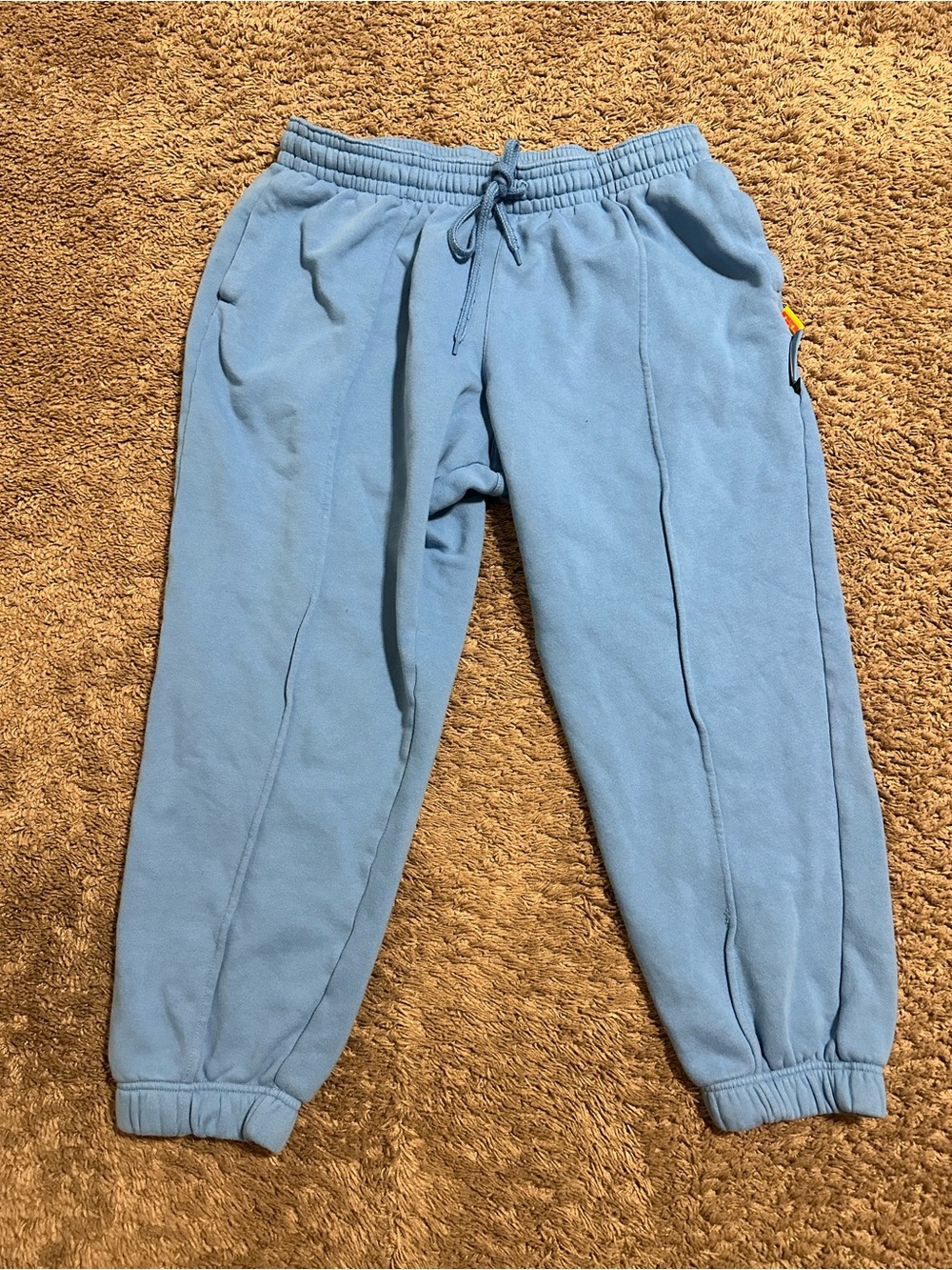 Vintage Nike LeBron James “baby blue” sweatpants 00s size XL